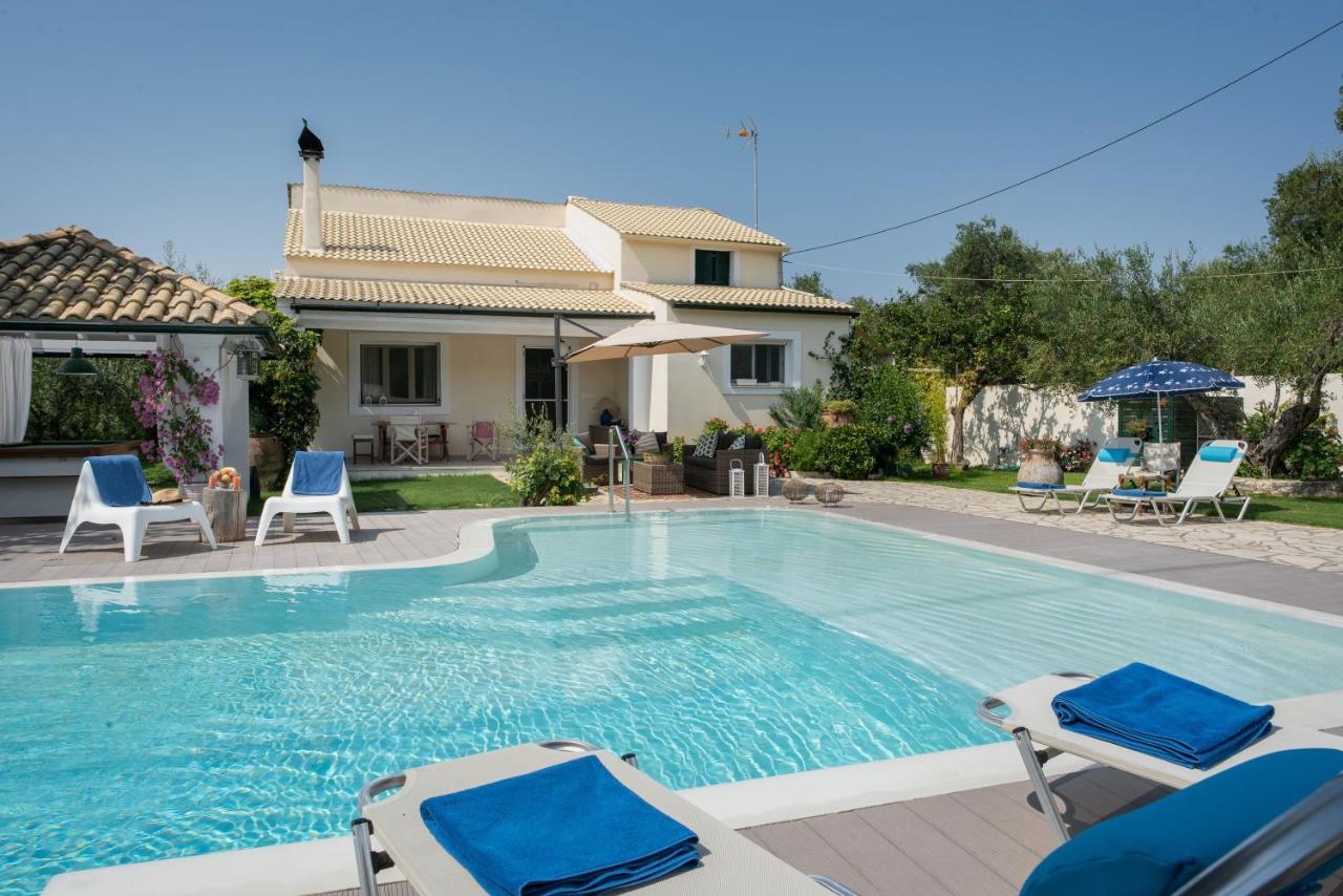 Corfu Villa Linea Línia Eksteriør billede