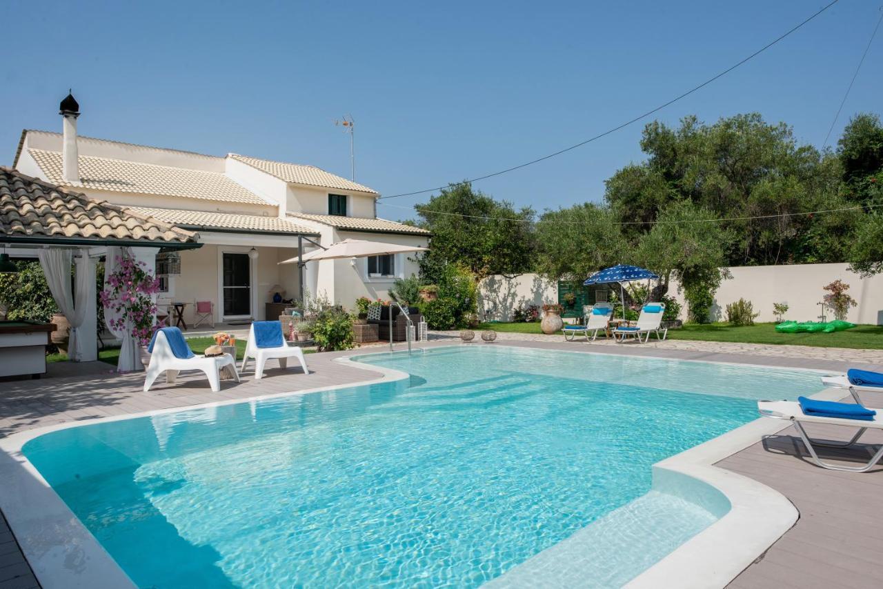 Corfu Villa Linea Línia Eksteriør billede